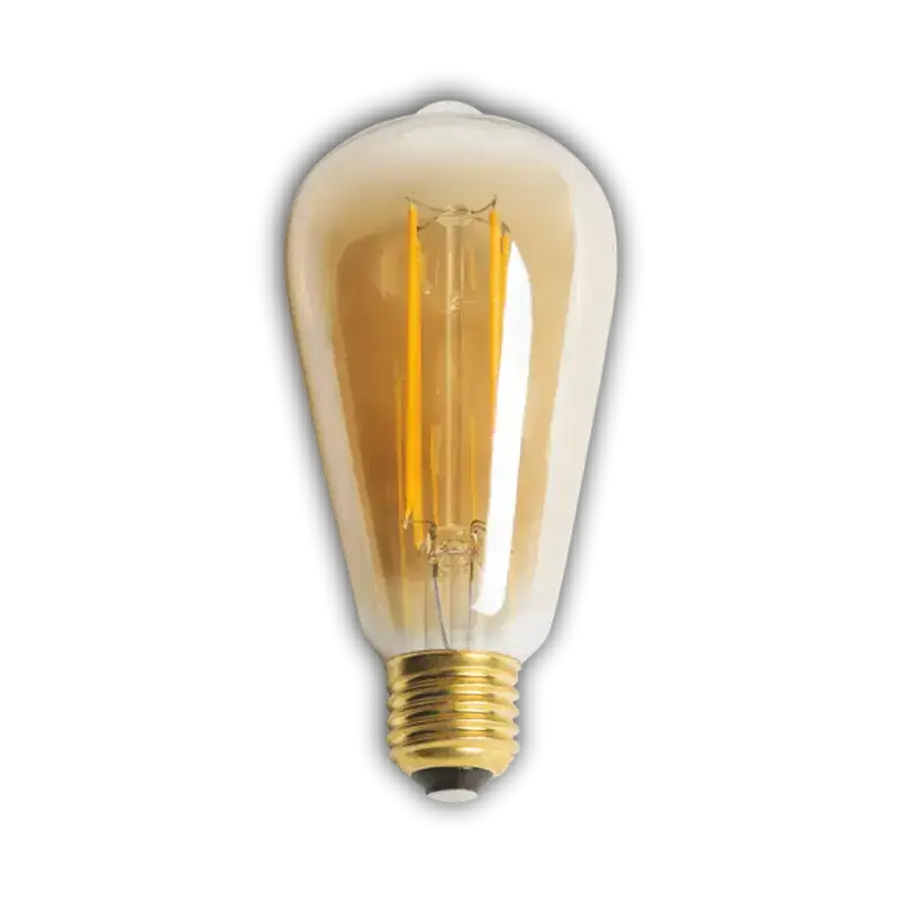 Cata CT-4284 6W Rusti̇k LED Ampul E27 AMBER