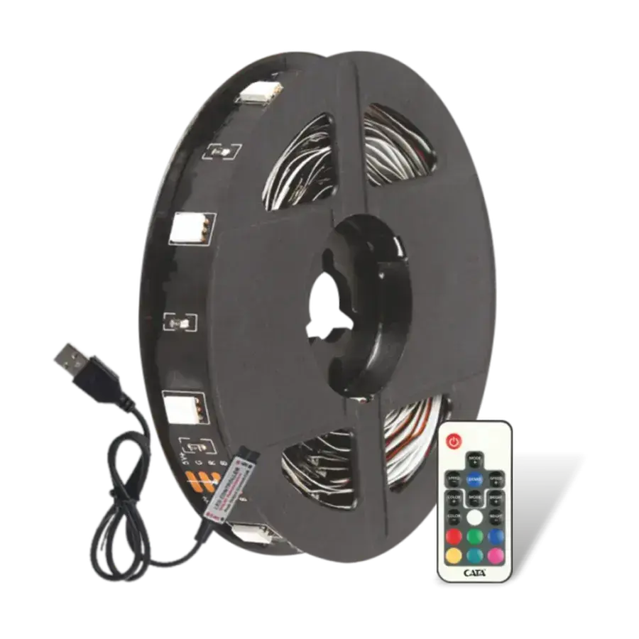 Cata CT-4566 Rgb Şeri̇t LED Set usb Gi̇ri̇şli̇