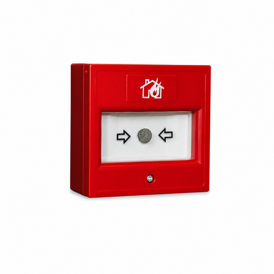 24V Yangın İhbar Butonu (Resetlenebilir)
