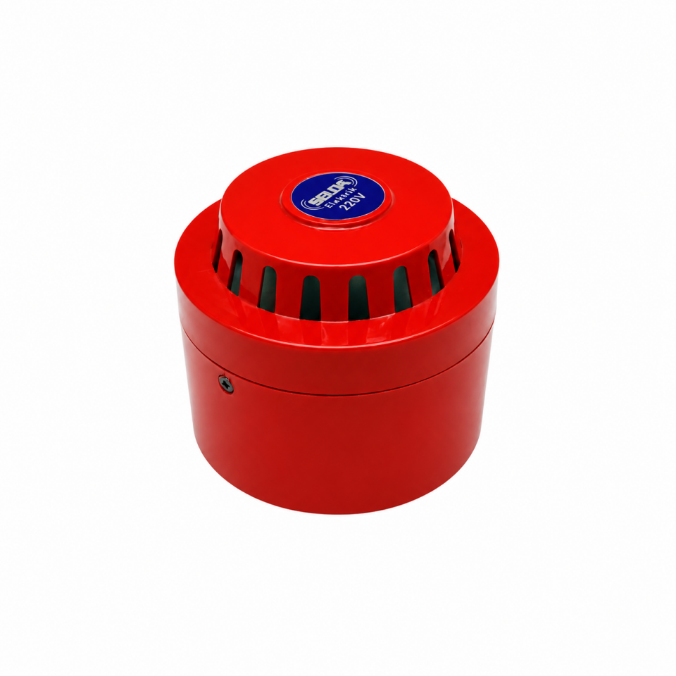 1001-220V İkaz Kornası (Plastik)