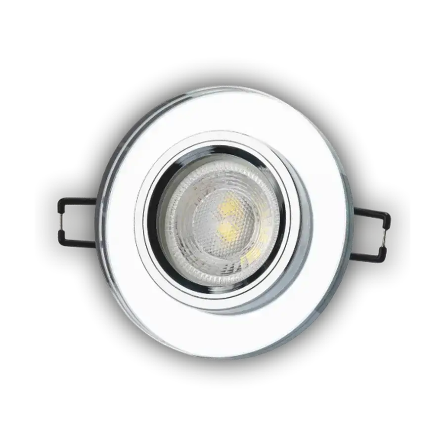 Cata CT-6555 Ortanca Yuvarlak Dekoratif Cam Spot GU10