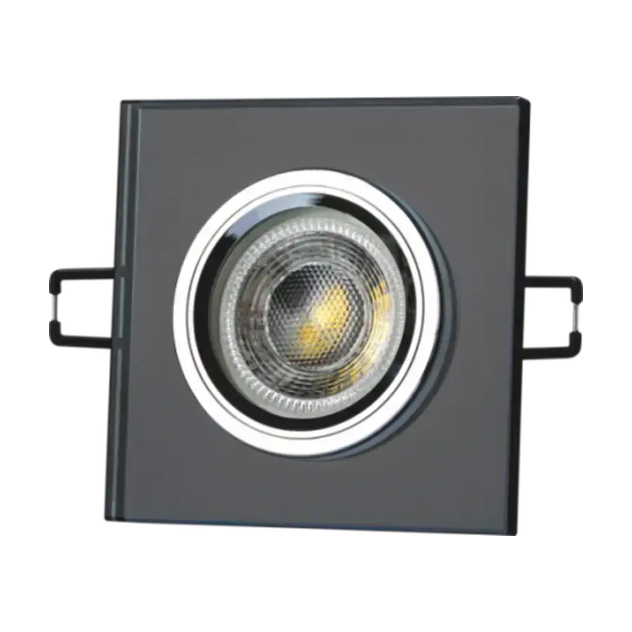 Cata CT-6647 Yeşim Kare Dekoratif Cam Spot GU10