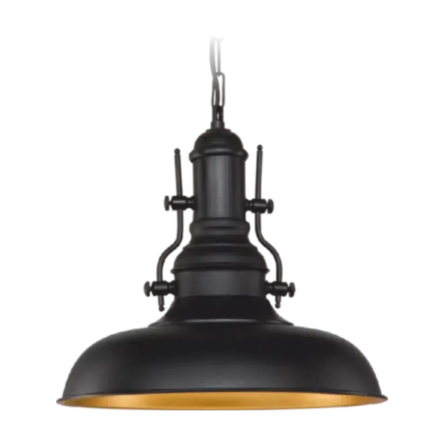 Cata CT-8250 Dekoratif Sarkit Armatür SİYAH+SARI+32cm