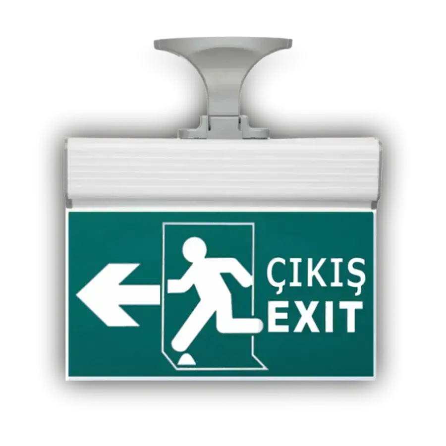 Cata CT-9165 3W Exit Çikiş Armatürü LED'li 3 Saat Akülü
