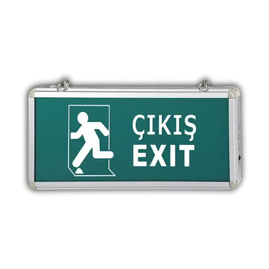 Cata CT-9166 3W Exit Çikiş Armatürü LED'li 3 Saat Akülü