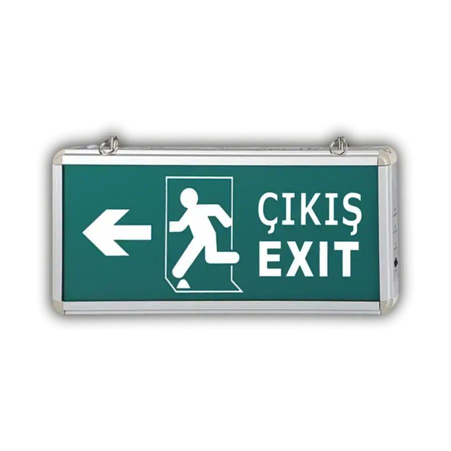 Cata CT-9170 3W Exit Çikiş Armatürü LED'li 3 Saat Akülü