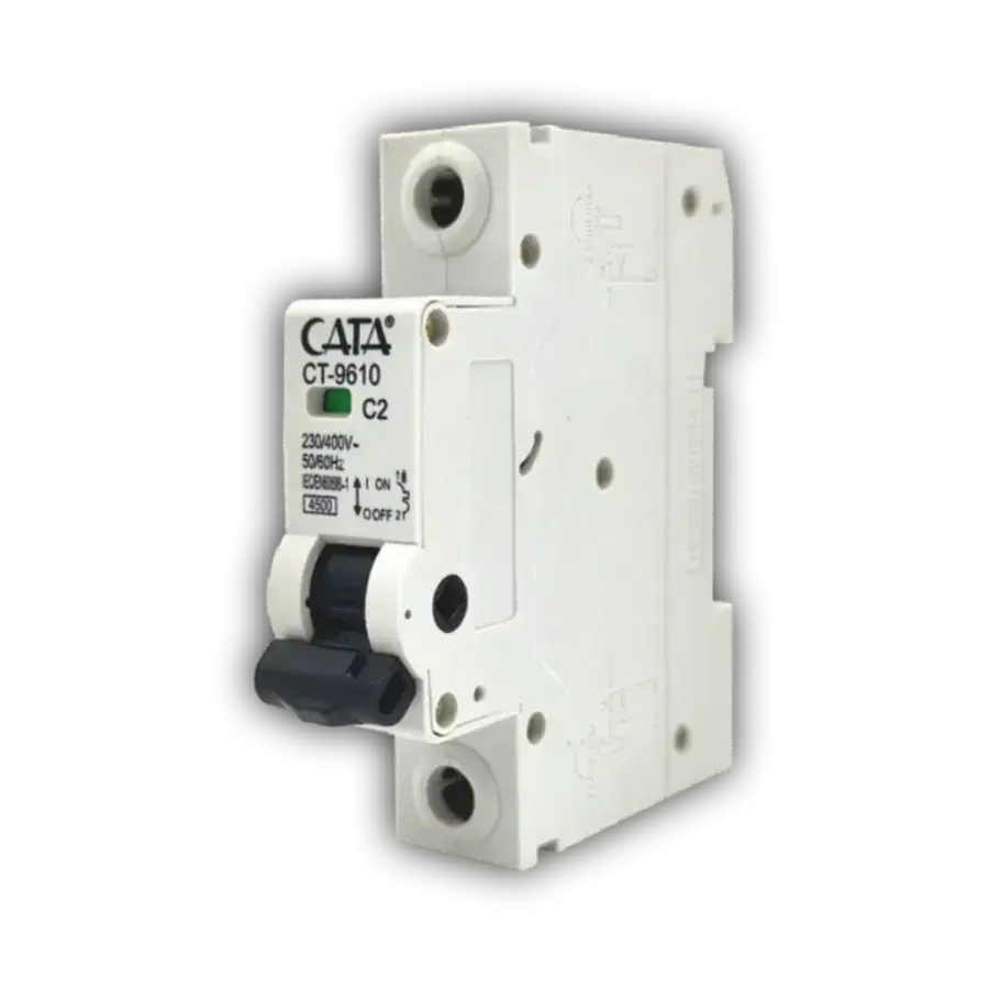 Cata CT-9610 2 Amper Si̇gorta  C Ti̇pi̇ / Monofaze / 4.5 Ka