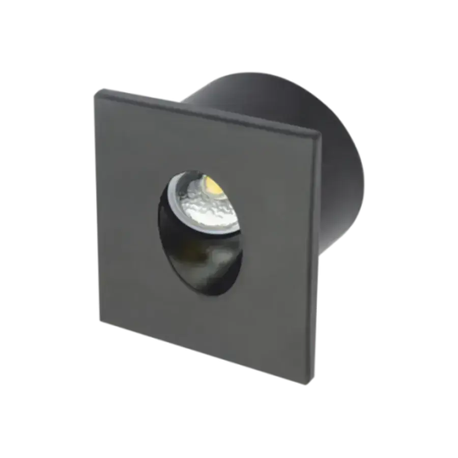 Cata CT-5179 3W LED'li Kori̇dor Armatürü Si̇yah Kasa Beyaz