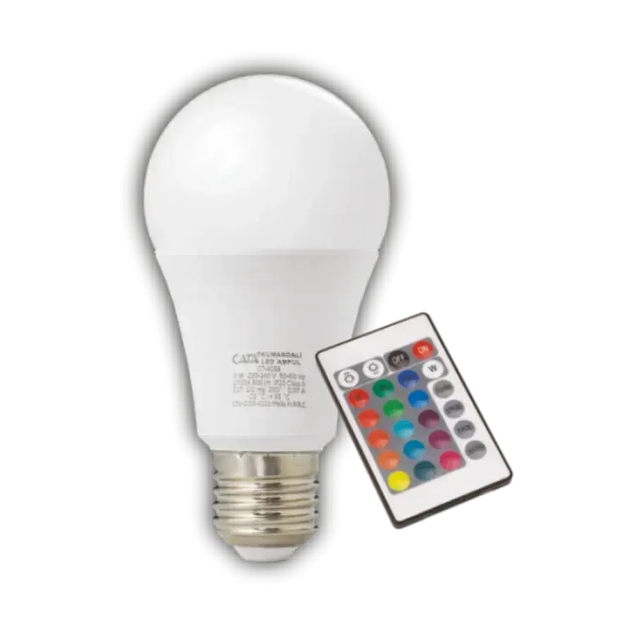 Cata CT-4058 9W Rgb Ampul uzaktan Kumandali beyaz